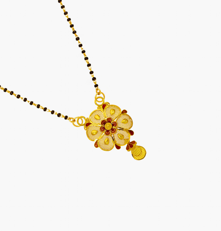 The Solitary Flower Mangalsutra